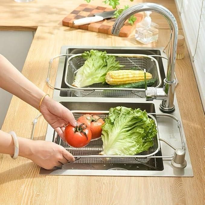 Stainless Steel Colander Strainer Drainer with Handle